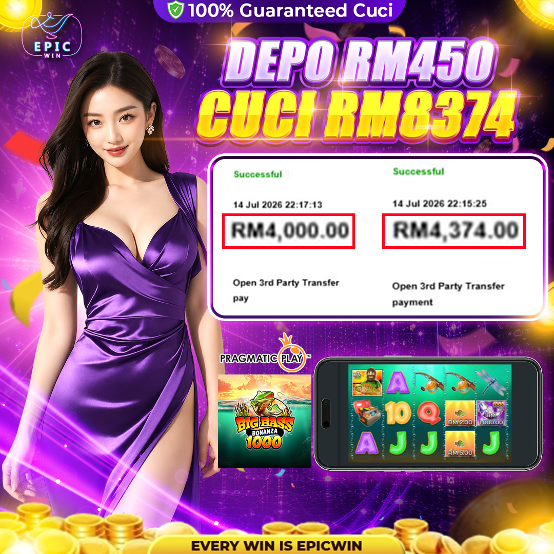 Epic Player Cuci RM8374 Dari Pragmatic Play
